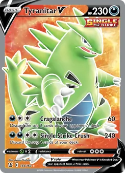 Tyranitar V (Battle Styles #154)