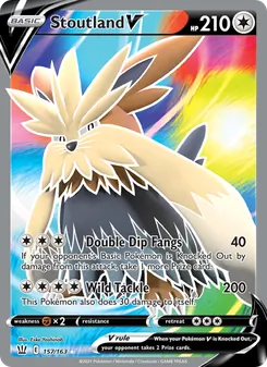 Stoutland V (Battle Styles #157)