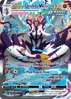 Rapid Strike Urshifu VMAX (Battle Styles #170)
