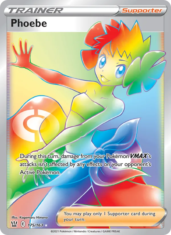 Phoebe — Battle Styles #175 (Pokémon TCG card)