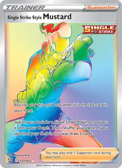 Single Strike Style Mustard (Battle Styles #177)