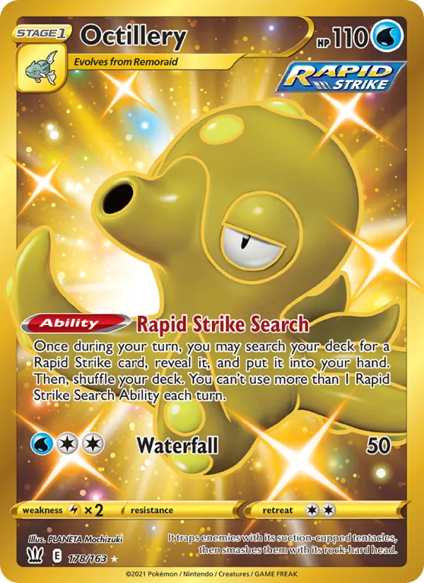 Octillery — Battle Styles #178 (Pokémon TCG card)