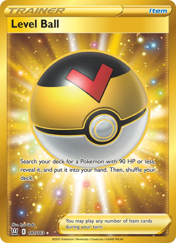 Level Ball — Battle Styles #181 (Pokémon TCG card)
