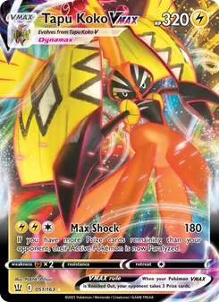 Tapu Koko VMAX (Battle Styles #51)