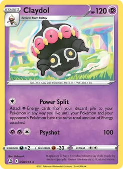 Claydol (Battle Styles #58)