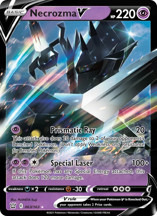 Necrozma V — Battle Styles #63 (Pokémon TCG card)
