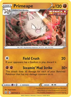 Primeape (Battle Styles #67)