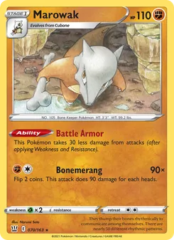 Marowak (Battle Styles #70)