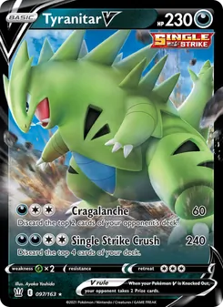 Tyranitar V (Battle Styles #97)