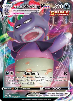 Galarian Slowking VMAX (Chilling Reign #100)