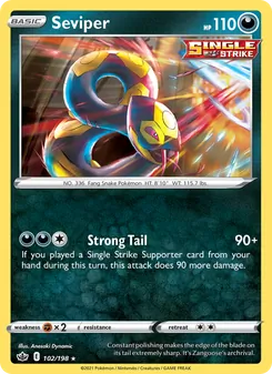 Seviper (Chilling Reign #102)