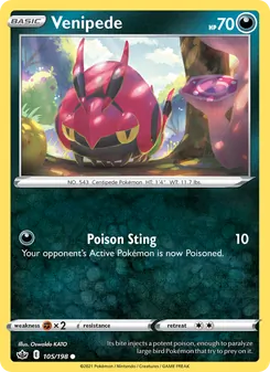 Venipede (Chilling Reign #105)