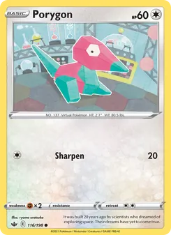 Porygon (Chilling Reign #116)