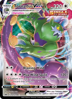 Tornadus VMAX (Chilling Reign #125)