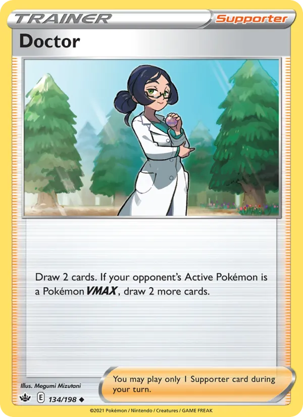 Doctor — Chilling Reign #134 (Pokémon TCG card)