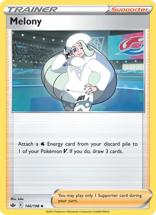 Melony — Chilling Reign #146 (Pokémon TCG card)