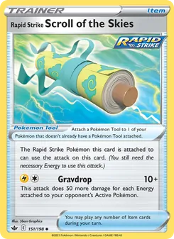 Rapid Strike Scroll of the Skies (Chilling Reign #151)