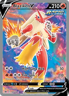 Blaziken V (Chilling Reign #161)