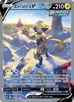 Zeraora V (Chilling Reign #166)