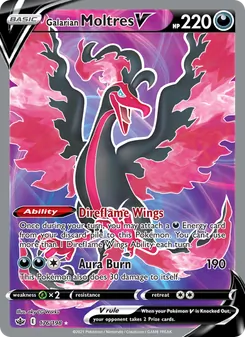 Galarian Moltres V (Chilling Reign #176)