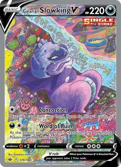 Galarian Slowking V (Chilling Reign #179)