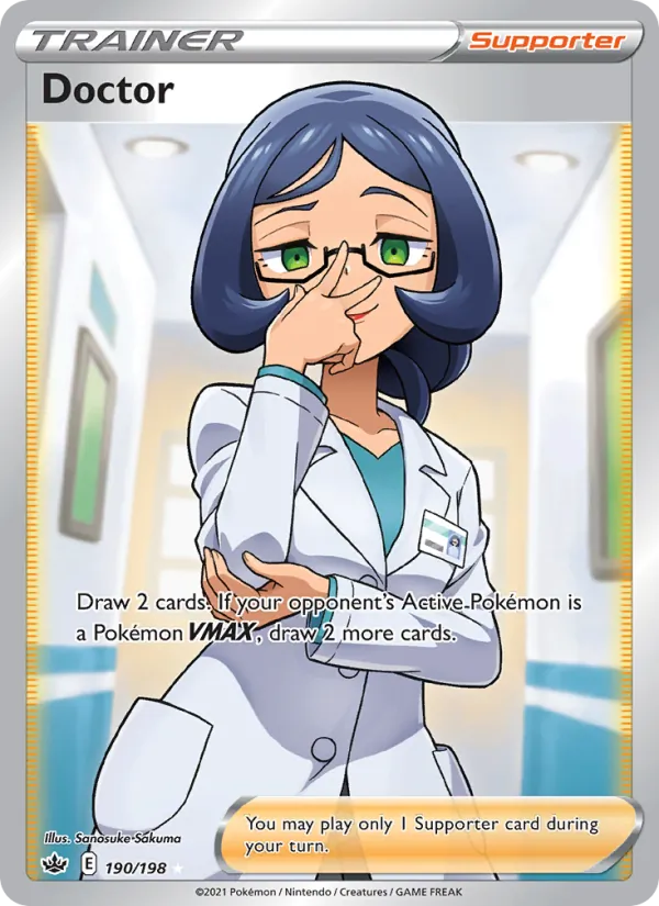 Doctor — Chilling Reign #190 (Pokémon TCG card)