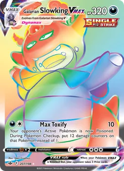 Galarian Slowking VMAX (Chilling Reign #207)