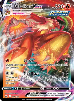 Blaziken VMAX (Chilling Reign #21)