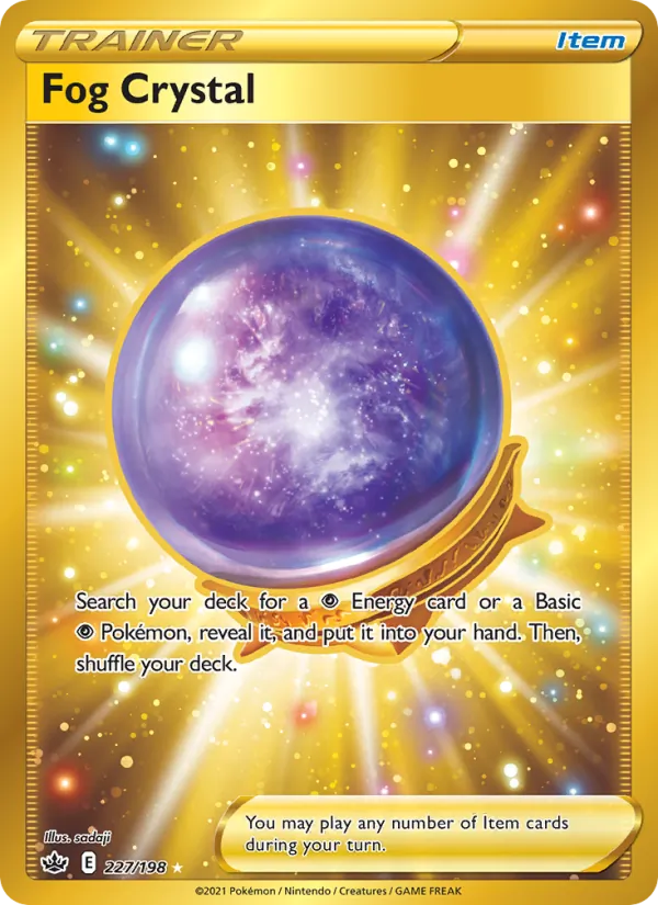 Fog Crystal — Chilling Reign #227 (Pokémon TCG card)
