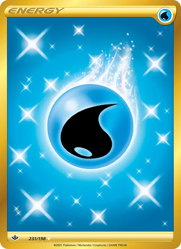 Water Energy — Chilling Reign #231 (Pokémon TCG card)