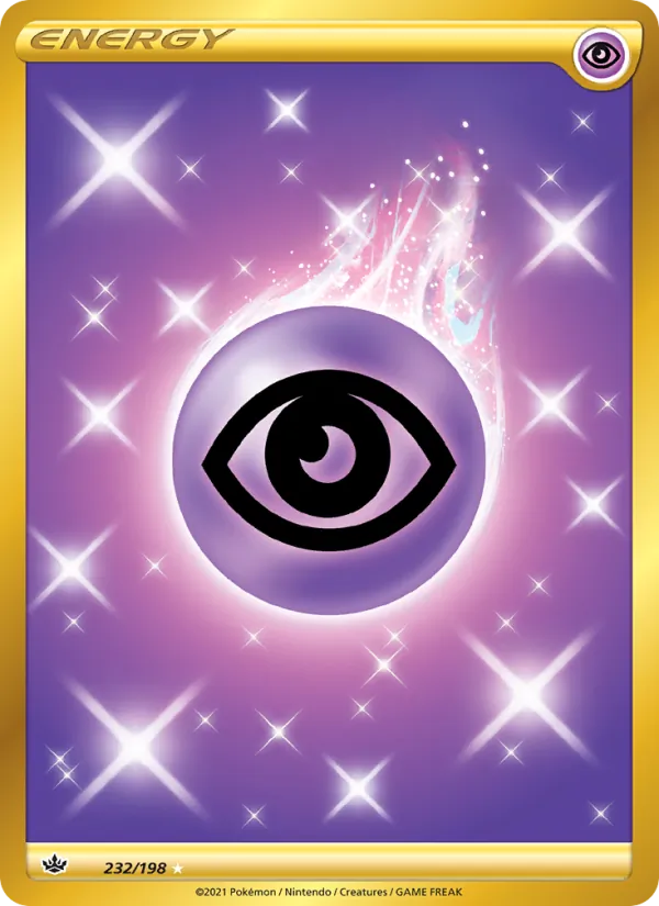 Psychic Energy — Chilling Reign #232 (Pokémon TCG card)