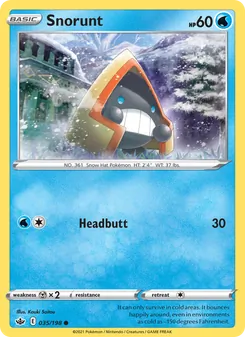 Snorunt (Chilling Reign #35)