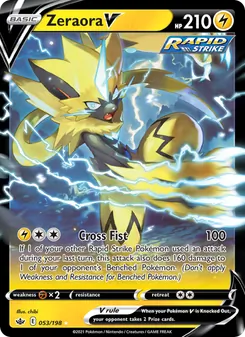 Zeraora V (Chilling Reign #53)