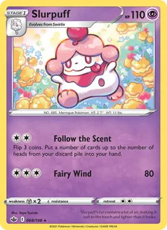 Slurpuff (Chilling Reign #68)