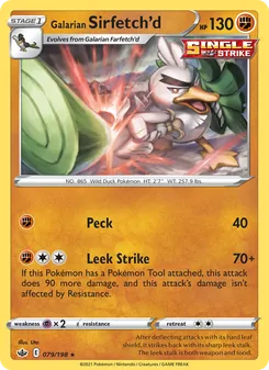 Galarian Sirfetch'd (Chilling Reign #79)
