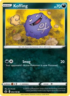 Koffing (Chilling Reign #94)