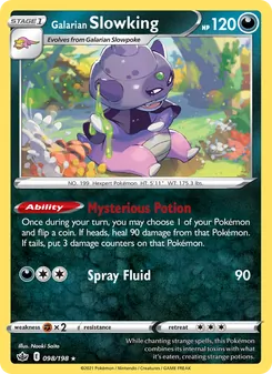 Galarian Slowking (Chilling Reign #98)