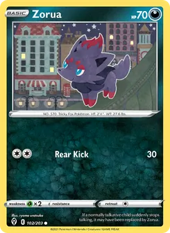 Zorua (Evolving Skies #102)
