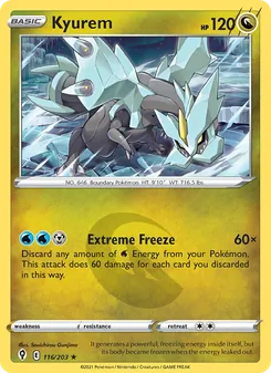 Kyurem (Evolving Skies #116)