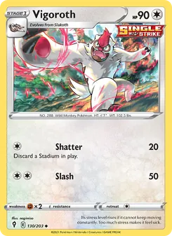 Vigoroth (Evolving Skies #130)