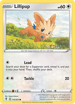Lillipup (Evolving Skies #133)