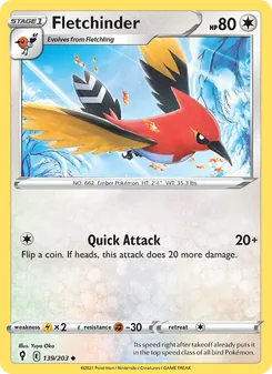 Fletchinder (Evolving Skies #139)