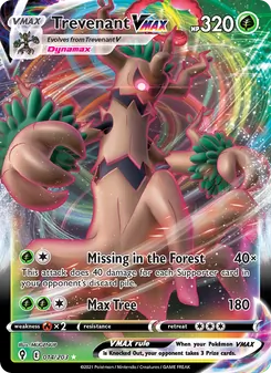 Trevenant VMAX (Evolving Skies #14)