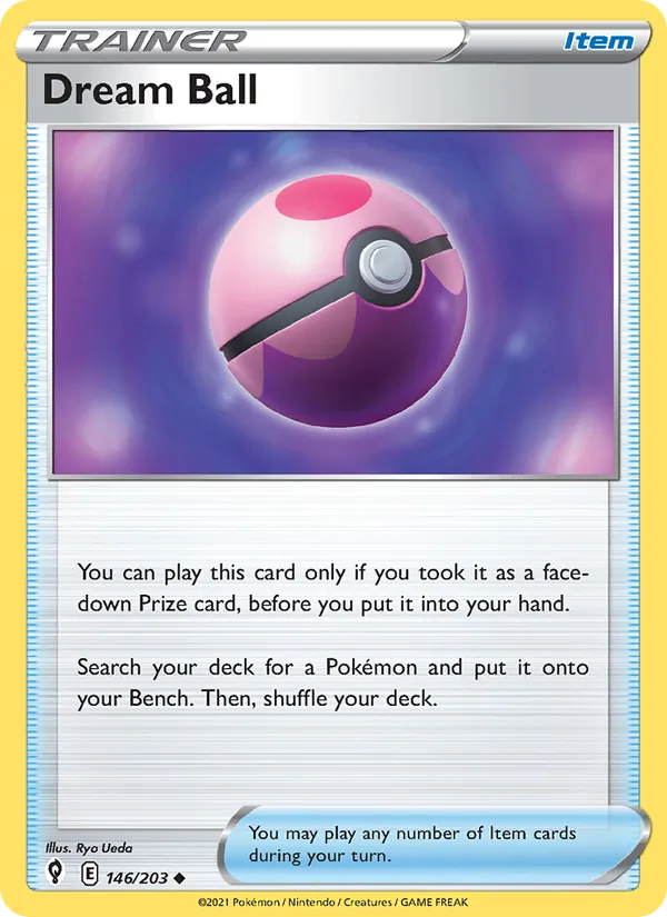 Dream Ball — Evolving Skies #146 (Pokémon TCG card)