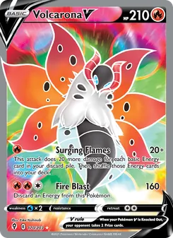 Volcarona V (Evolving Skies #170)