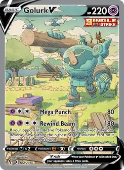 Golurk V (Evolving Skies #182)