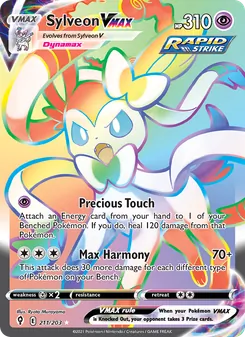 Sylveon VMAX (Evolving Skies #211)