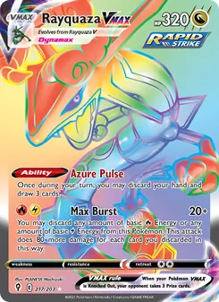 Rayquaza VMAX (Evolving Skies #217)