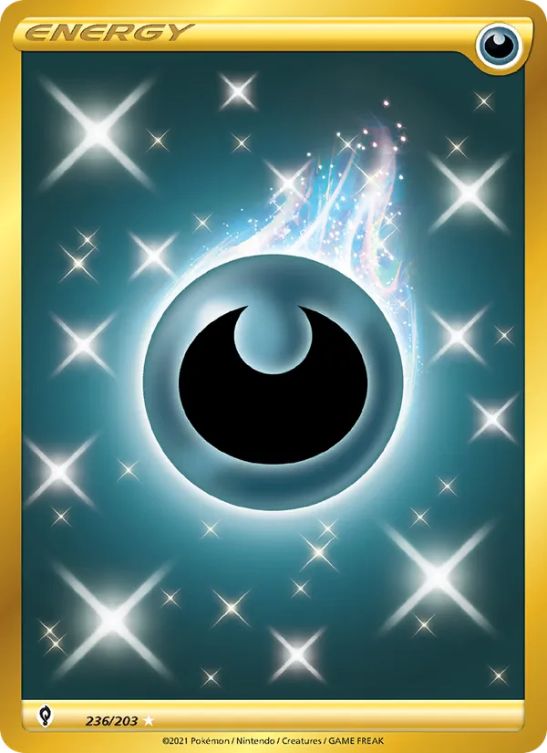 Darkness Energy — Evolving Skies #236 (Pokémon TCG card)