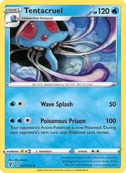 Tentacruel (Evolving Skies #27)
